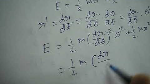 Problem Classical mechanics solutions