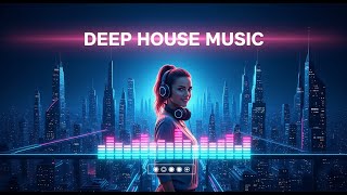 Deep House Harmonic Escape 💙 Music Mix for Stress Relief and Calm Atmosphere