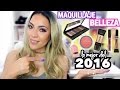 MAQUILLAJE Y BELLEZA FAVORITOS DEL 2016 ♥BeautybyNena