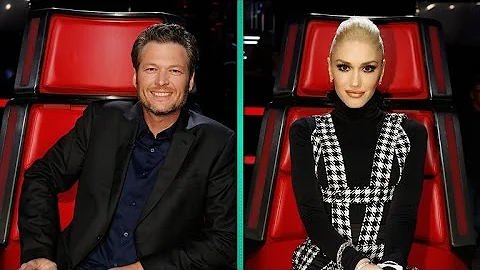 Blake Shelton Flirts With Gwen Stefani on 'The Voi...