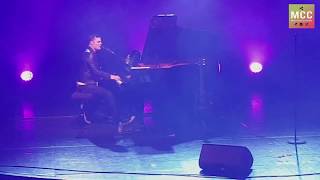 Marc Martel sings in French - Qui A Le Droit (by Patrick Bruel) | Live in Corsica, France
