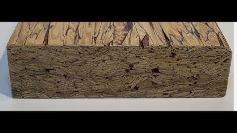 Woodturning The PSL Pen, parallel strand lumber, Slim Line Pen