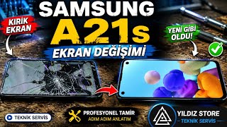 Samsung Galaxy A21s Ekran Değişimi | Kırık Ekran Tamiri Adım Adım (2026)