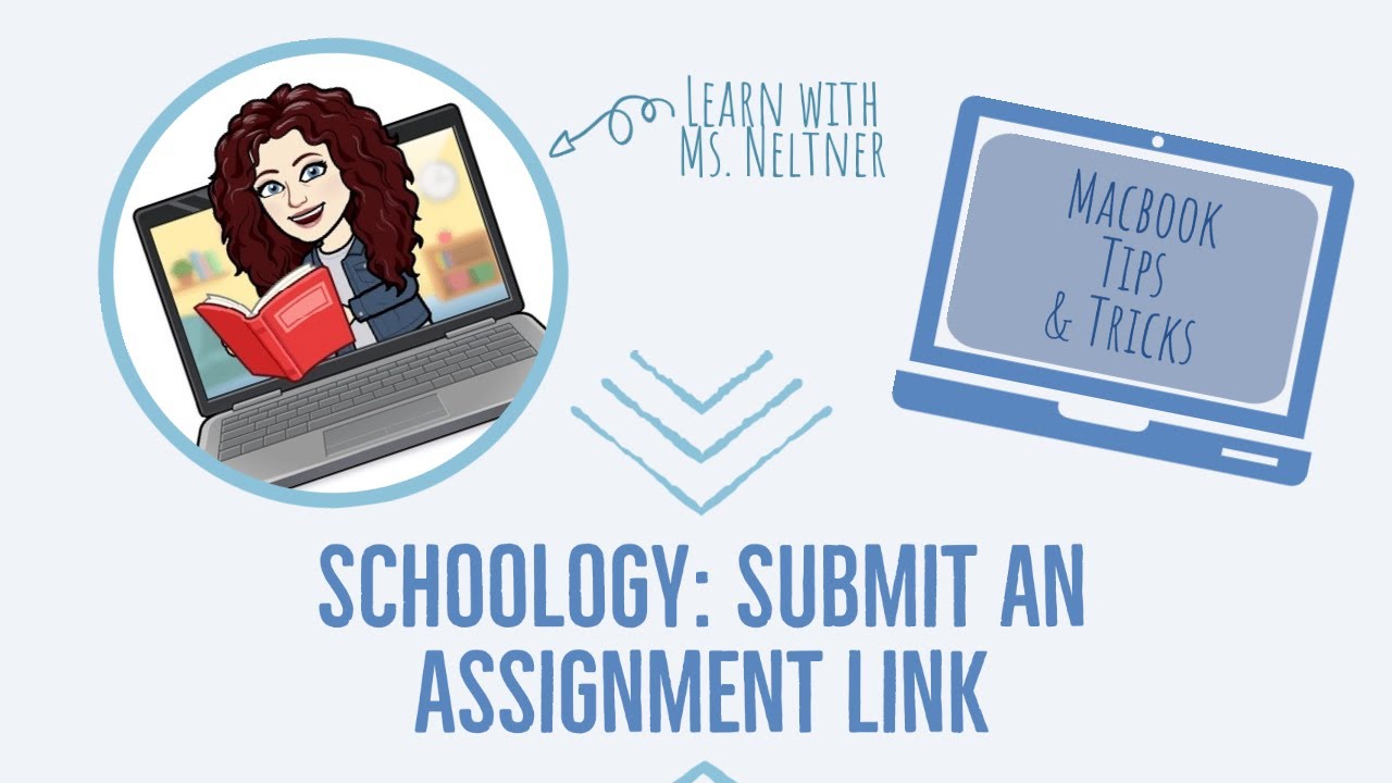 Schoology: Submit an Assignment Link - YouTube