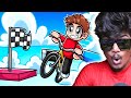 Obby But You're On A Bike #roblox | CRAZY SHUBHU en
