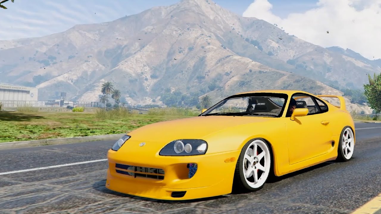 Toyota supra gta 5