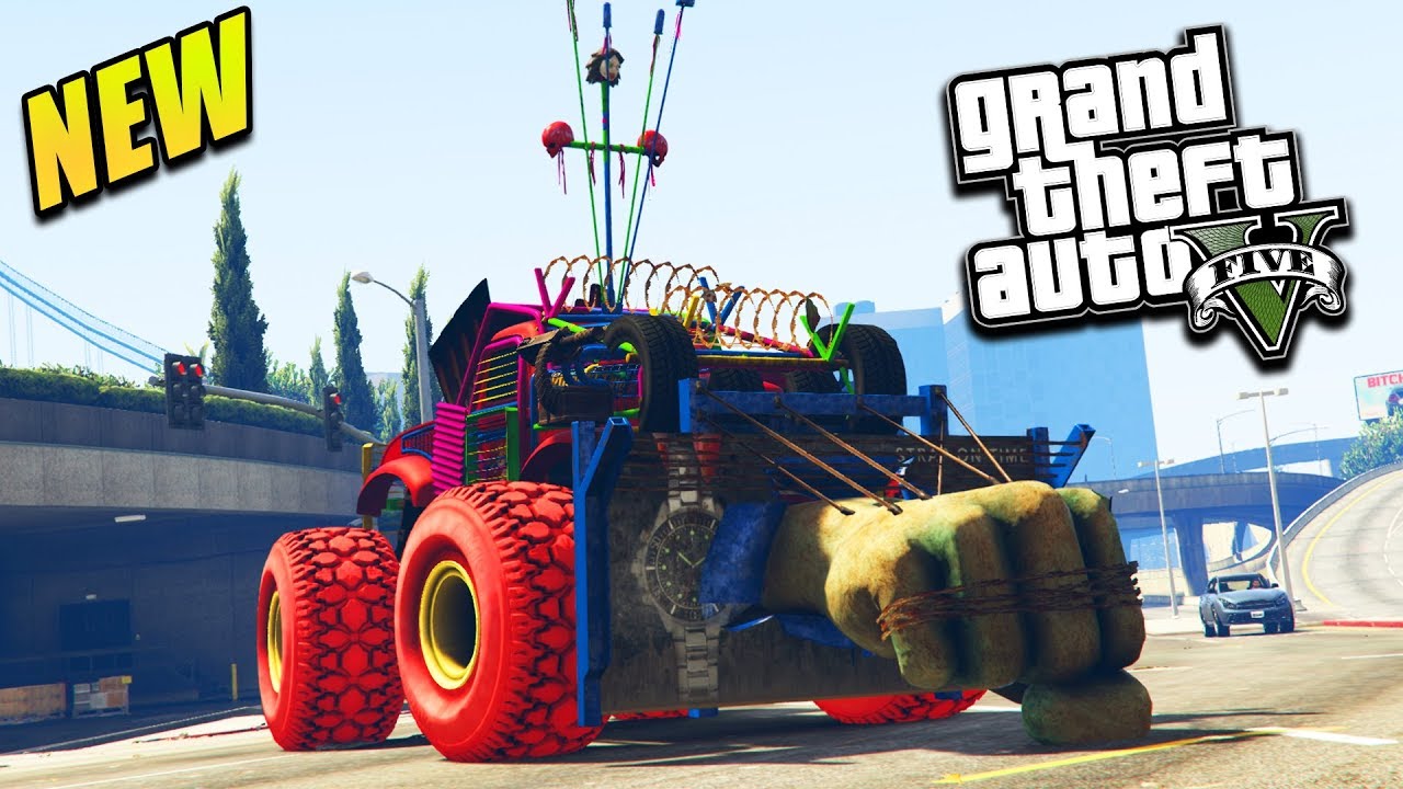 DLC GTA 5 ONLINE NOUVEAU MONSTER TRUCK INCROYABLE YouTube 