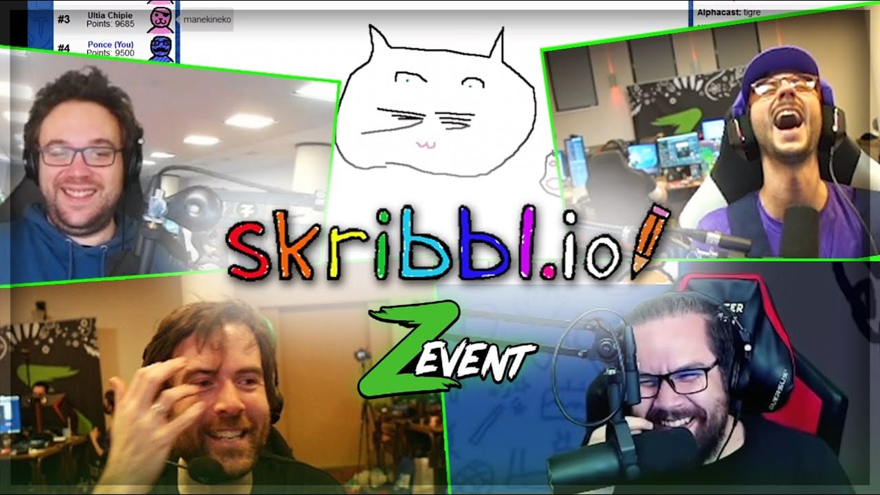 L'ERREUR DE JDG ! SKRIBBLIO avec @MrAntoineDaniel, @Joueur Du Grenier, @mistermv & Cie au ZEVENT