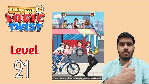 Brain Puzzle 2 Logic twist level 21 walkthrough solution 