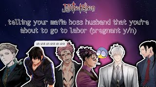 telling your maf!a boss husband that you're about to go into labor || jjk x y/n