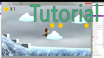 GDevelop Platformer Tutorial ( free software )