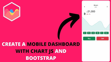 Create a Mobile Dashboard with Chart JS and Bootstrap