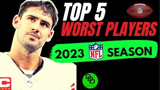 Top 5 Disappointing NFL Players this Year