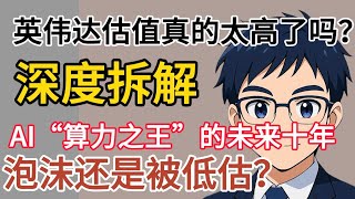 英伟达估值真的太高了吗？深度拆解 AI“算力之王”的未来十年——泡沫还是被低估？