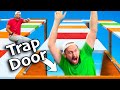 Survive the Giant Trap Door Board Game!