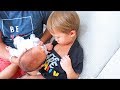 Brother Wants To Breastfeed Baby! (So Funny)