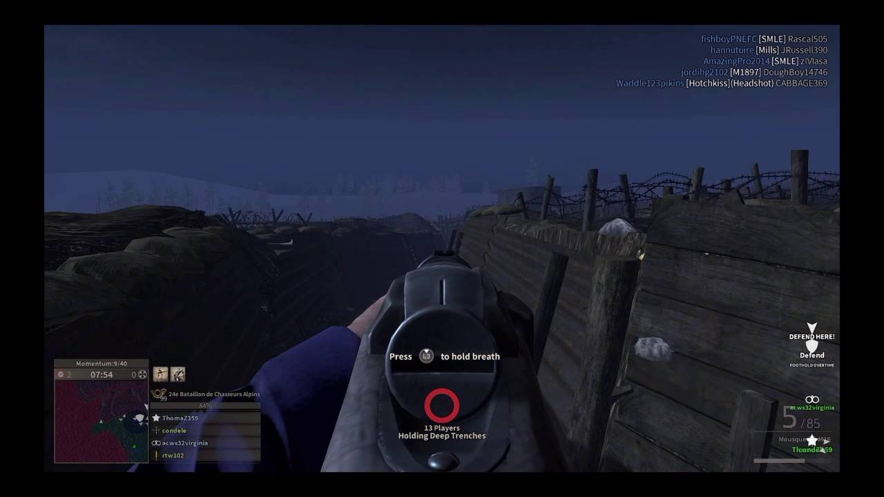 Vurdun gameplay- Battle at Champagne pt1