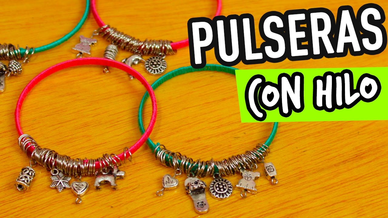 Cómo hacer pulseras de hilo