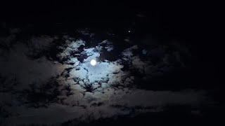 Hunters moon & Jupiter viewed from Pittsburgh Kansas