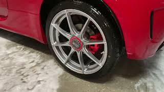 Abarh 500, OZ FORMULA HLT 4H GRIGIO 4,00, CORSA 7,00x17 4x98,00 ET37,00 Wheels
