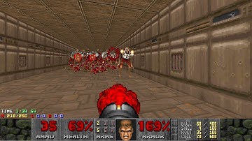 Doom II — D5DA3 — Map 23 (goofy ahh rev hallway) UV-MAX