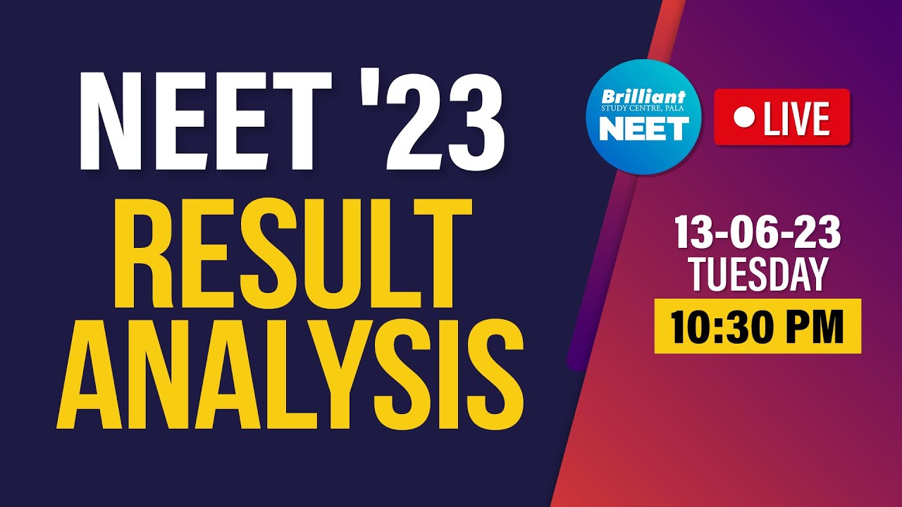 NEET 2023 Result Analysis YouTube