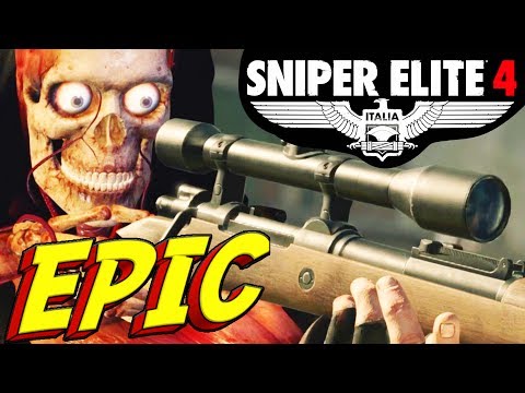 SNIPER ELITE 4 ► ПРИКОЛЫ ОЗВУЧКА БАГИ ФЕЙЛЫ МУЗЫКА ► 4K 2160p 60FPS ► 2017