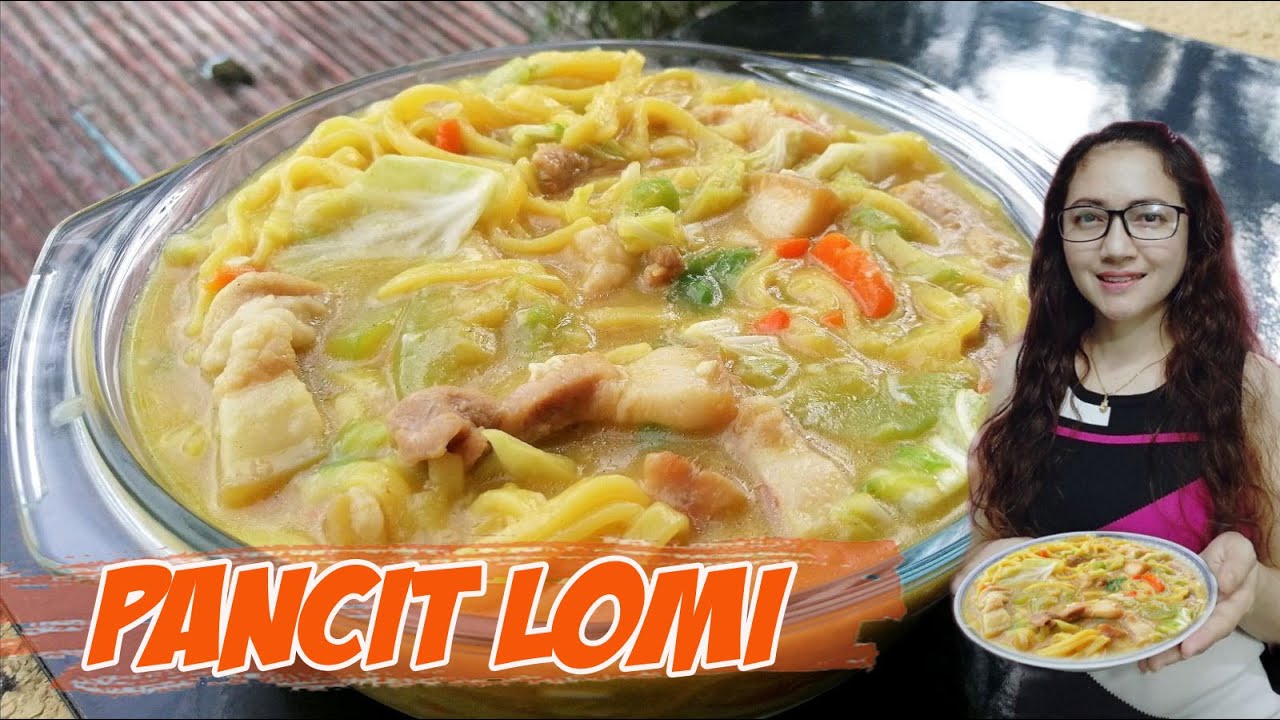 PANCIT LOMI / FRESH EGG NOODLES HOW TO COOK EASY RECIPE ( FC's