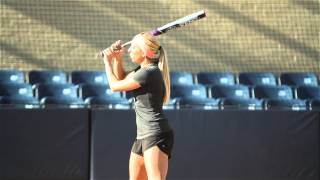 Softball Hitting Tips: Batter's Box Routine  Amanda Scarborough