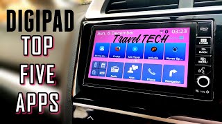 Top 5 Apps for Digipad - Honda WRV/City/Amaze/Jazz - TravelTECH