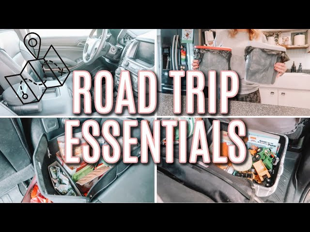 Pack for a FAMILY ROAD TRIP with FOUR KIDS, CAR ITEMS & TIPS