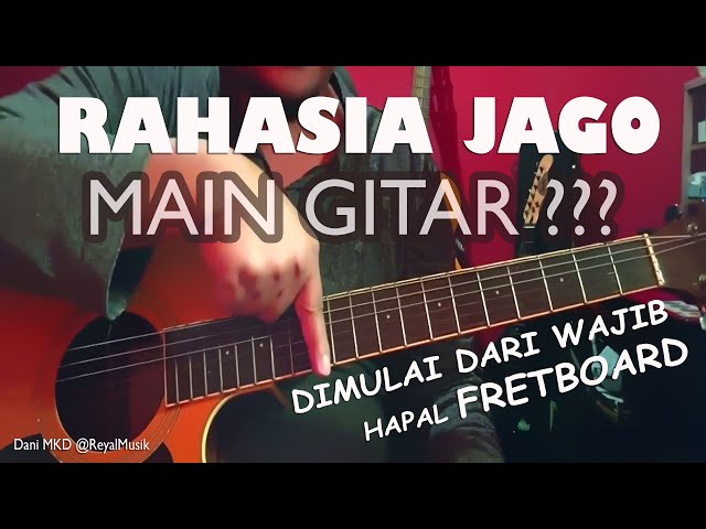 Belajar Gitar Wajib Hafal Nada Fretboard - Cara Mudah Cepat Menghafal Mengenal Nada Gitar class=