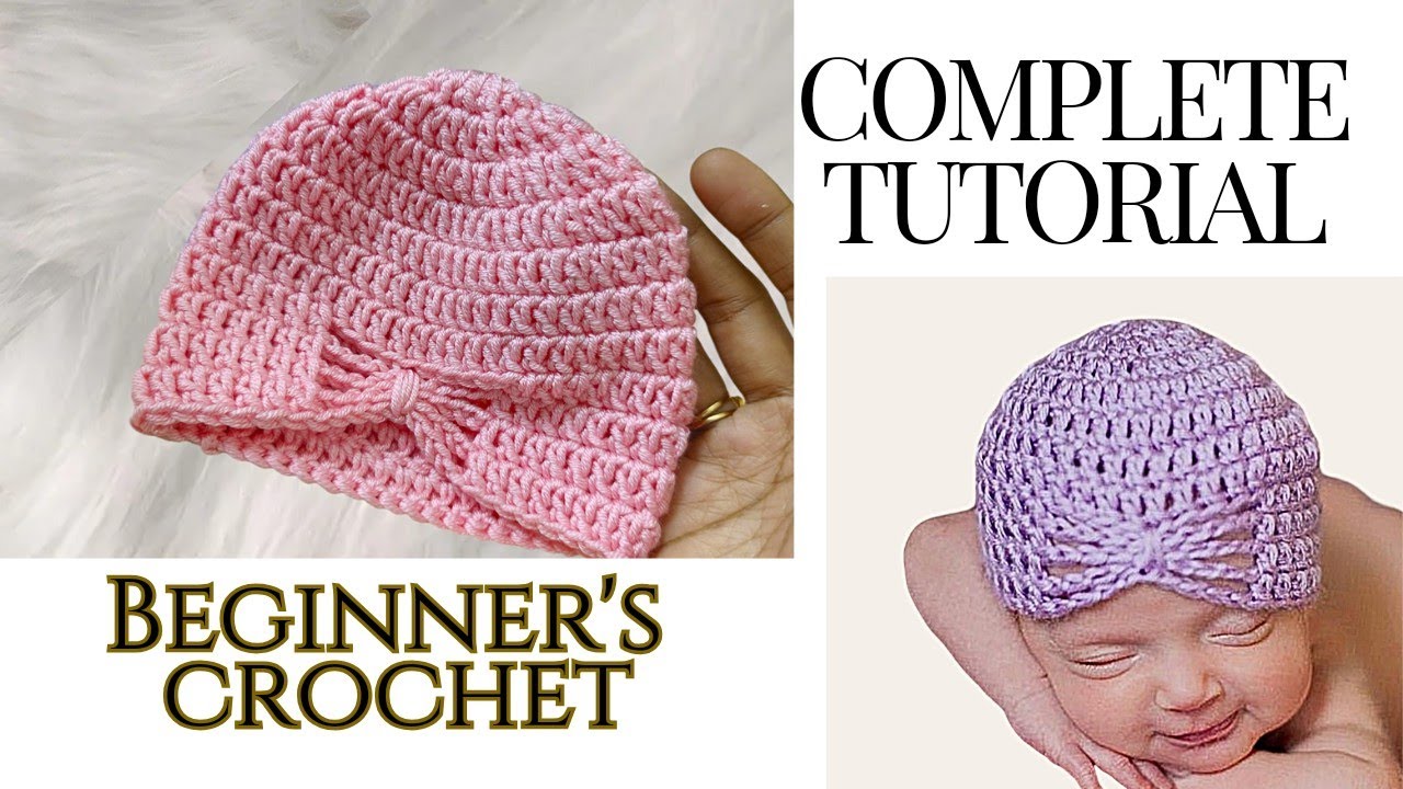 Beginners Should Never Miss This Crochet👉Baby Hat / Cap