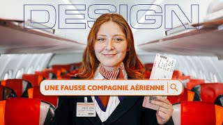 JE DESIGN UNE COMPAGNIE AÉRIENNE (pour un film)