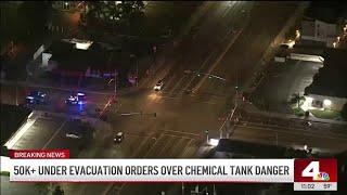 About 50,000 people in OC forced to evacuate with no idea when they can go home