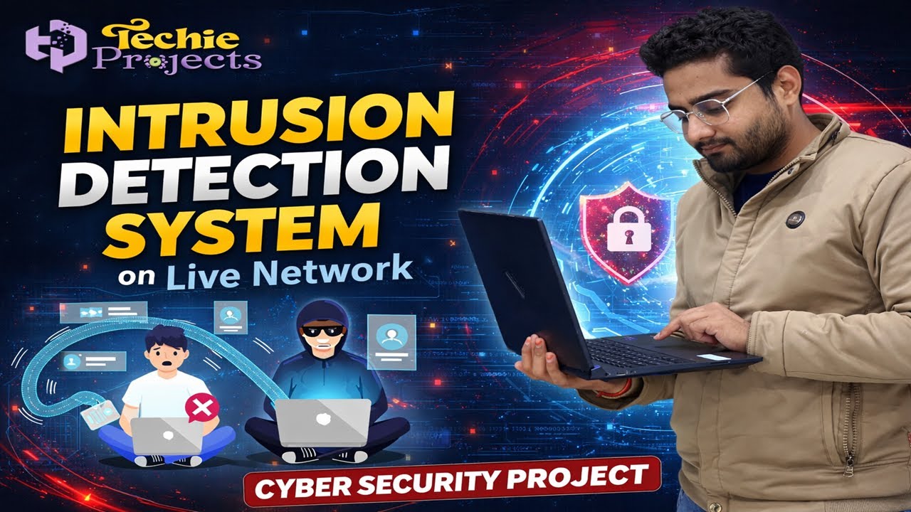 Intrusion Detection System in Network Security | Cyber Security Project ...