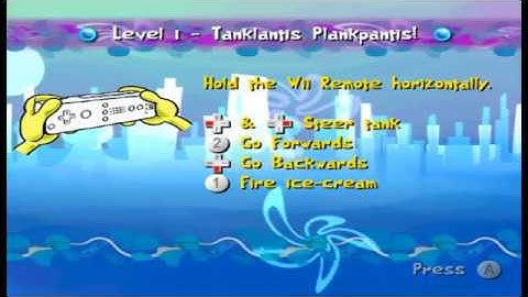 Wii Longplay - SpongeBob