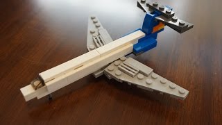 Lego MD-80 How-To Build / Micro Allegiant Air