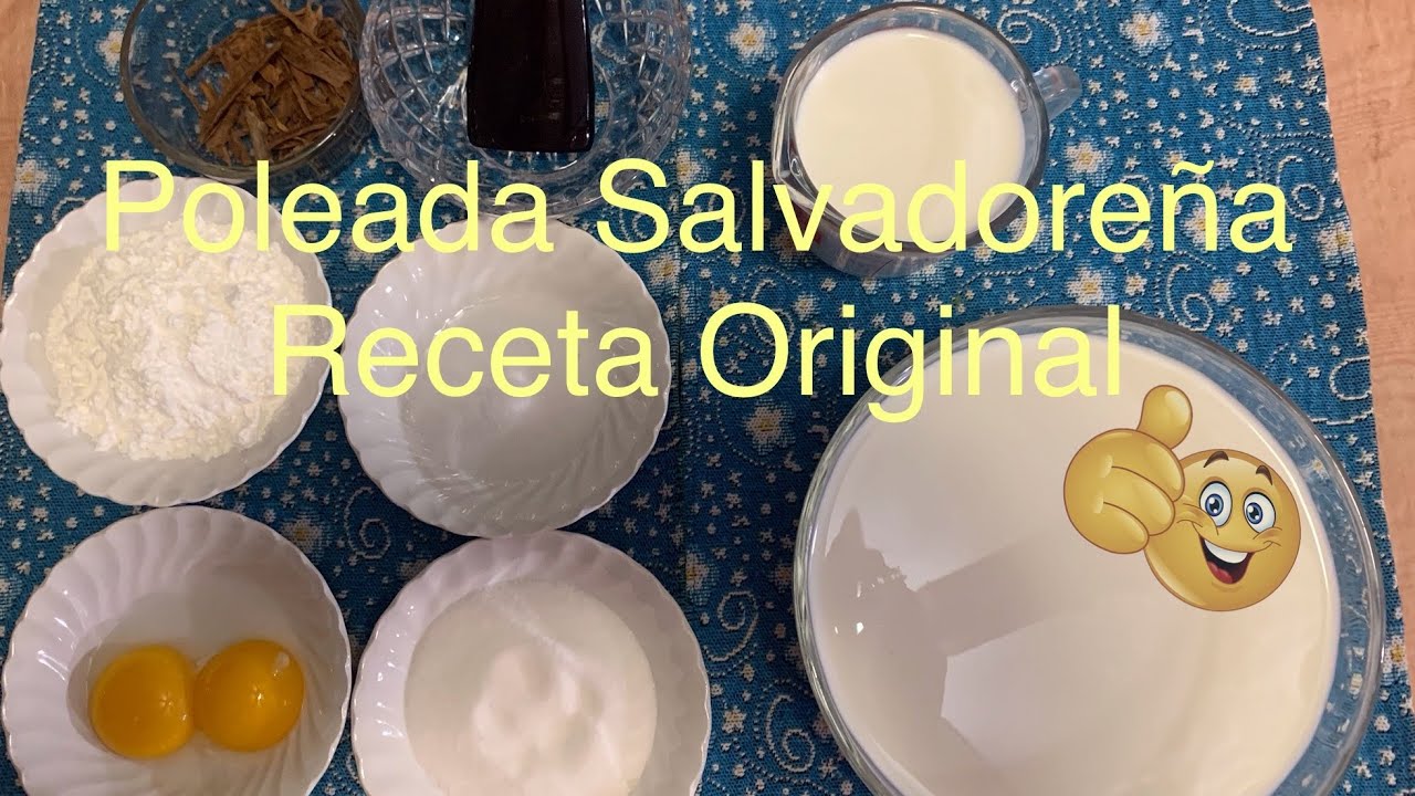 ¿Cómo hacer Poleada Salvadoreña receta original? 🤔