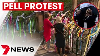 Protesters vowing to target the funeral of Cardinal George Pell  | 7NEWS