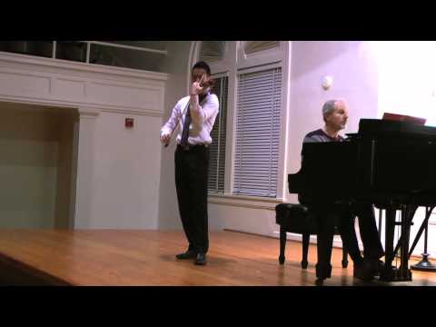 DukeMed student Matthew Kan violin recital