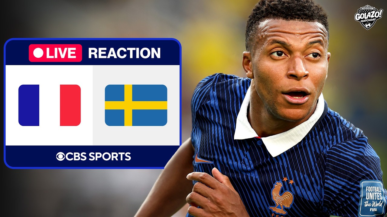 Golazo Matchday LIVE: Mbappe SHINES in France's convincing win over Sweden