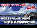 【終戦協定・戦後処理・被害状況】一年戦争終戦後の地球圏【機動戦士ガンダム】