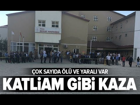 Bitlis'te Minibüs Devrildi: 10 ölü 7 Yaralı / A Haber | A Haber