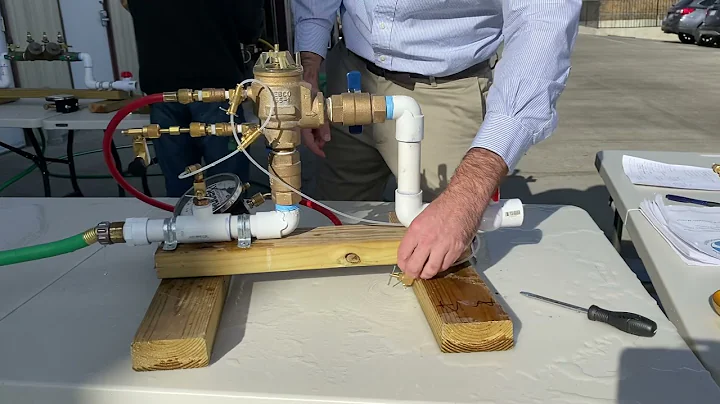 Pressure Vacuum Breaker (PVB) Backflow Test - USC 10th Edition Diagnostics you may see on Exams