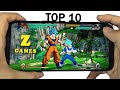 Top 10 Dragon Ball Z Games for Android