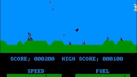 Harrier Attack!  ~ Amstrad CPC 464