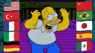 “GIVE ME THE BAT, MARGE” in Different Languages | The Simpsons