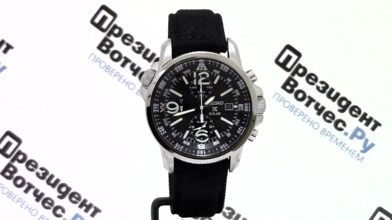 Часы Seiko SSC293P2 - Круговой обзор от PresidentWatches.Ru - YouTube