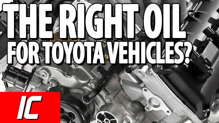 Using The Right Oil In Toyota Vehicles | Maintenance Minute
